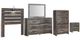 Signature Design by Ashley® Drystan 5-Piece Multi Full Panel Headboard Bed Set-0