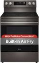 LG 30" Black Stainless Steel Freestanding Electric Range with ProBake Convection®, Air Fry, and EasyClean®-4