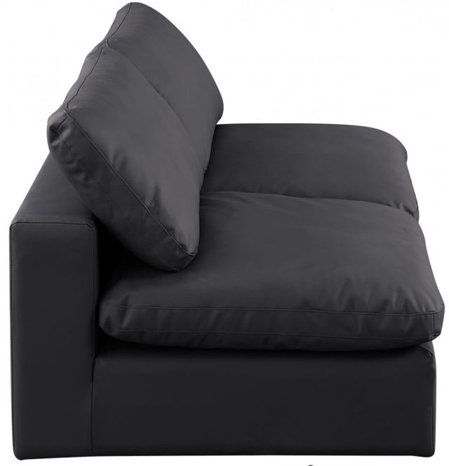 Meridian Furniture Comfy 2-Piece Black Armless Sofa-2