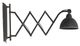 A & B Home Arris Black Extension Wall Lamp-1