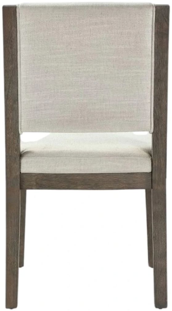 Modus Furniture Oakland Brunette/Oat Upholstered Dining Side Chair-4