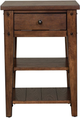 Liberty Furniture Lake House Rustic Brown Oak Chair Side Table-1