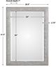 Uttermost® Mossley Metallic Silver Mirror-2