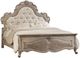 Hooker® Furniture Chatelet Antique Linen/Turtle Dove Queen Upholstered Panel Bed-0