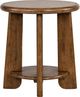Magnussen Home® Tanner Tawny Brown Round End Table-2