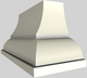 Vent-A-Hood® Designer Series 60" Biscuit Wall Mounted Range Hood-3