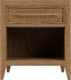 Riverside Furniture Halbrooke Nutmeg Oak 1-Drawer Nightstand-1
