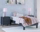 Signature Design by Ashley® Simmenfort Matte Navy Blue Twin Platform Bed-5