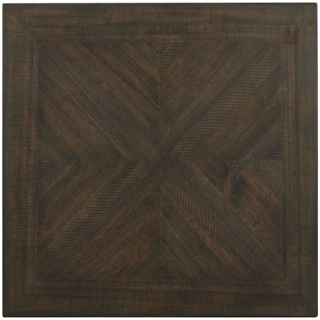 Elements International Colorado Charcoal End Table-2