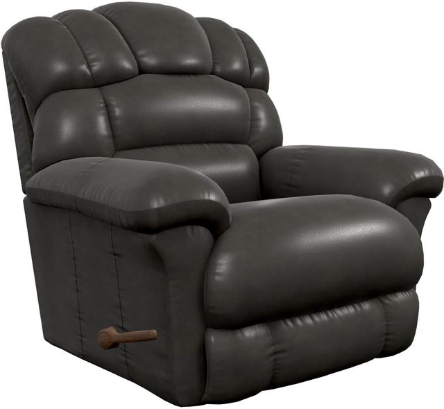 La-Z-Boy® Randell Dark Chocolate Leather Manual Wall Recliner-0