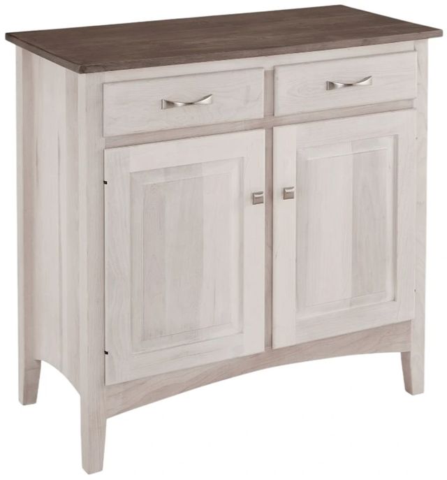 Archbold Furniture Customizable Amish Essentials Maple 2-Door Server-0