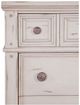 American Woodcrafters 2410 Sedona Cobblestone White Chest-1