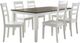 Liberty Furniture Landale 7-Piece Chestnut/White Dining Table Set-0