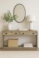 Bernards Pagosa Beige Console Table-1