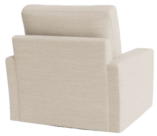 Bassett® Furniture Customizable Benchmade Premier Large Track Arm Swivel Chair-3