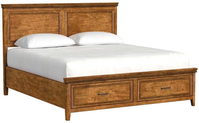 A-America® Bandalier Russet King Storage Bed-0