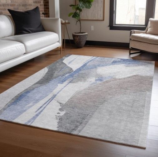 Dalyn™ Rug Company Ravenna RN7 Denim 5' x 8' Area Rug-4