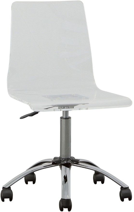 Steve Silver Co. Arthur Clear Adjustable Swivel Chair-0