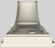 Vent-A-Hood® Designer Series 36" Biscuit Wall Mounted Range Hood-4