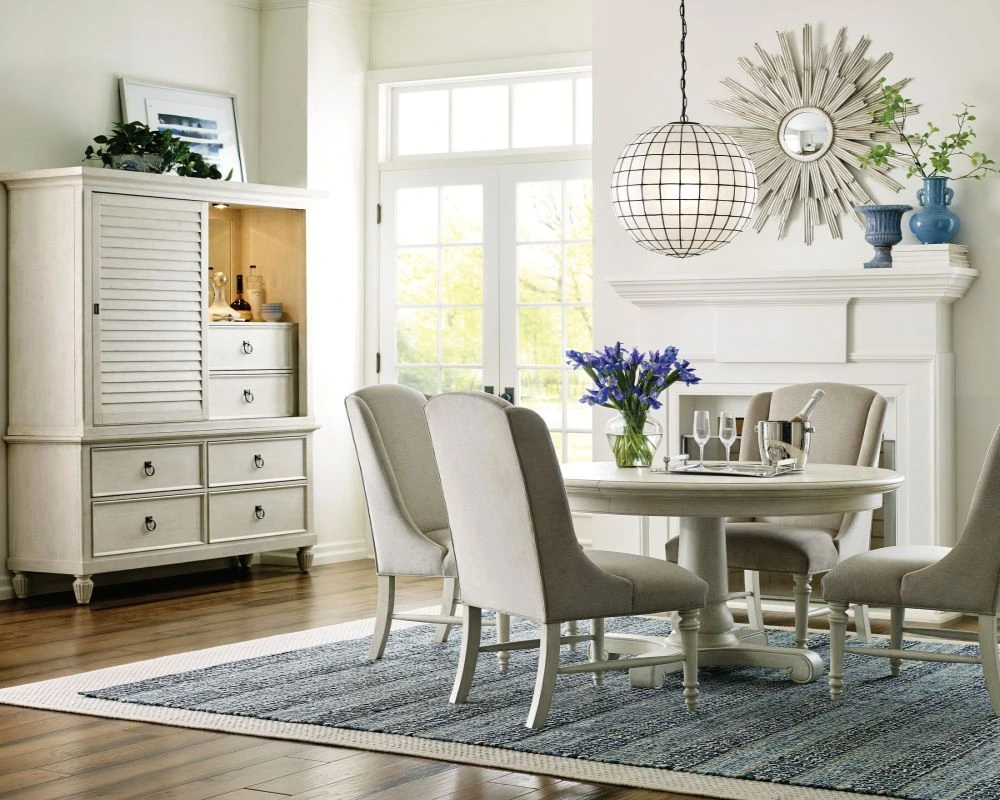 American Drew Grand Bay Wing Back Chair - Thumbnail 4