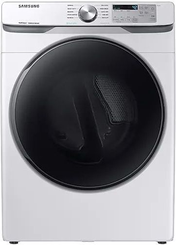 Samsung 7.5 Cu. Ft. White Front Load Electric Dryer-0
