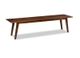 Handstone Tribeca 72” Bench with Leather Seat-0