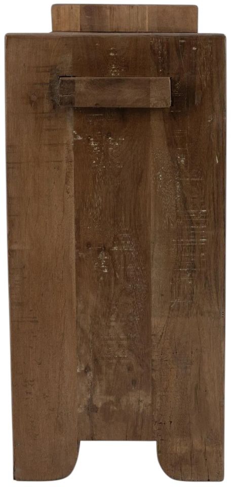 Classic Home Marsa Natural 3-Drawer Console Table-4