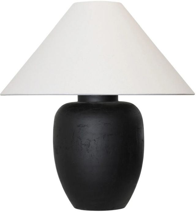 Harp & Finial® Sabian Matte Black Table Lamp-0