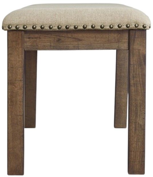 Signature Design by Ashley® Moriville BeigeUpholstered Bench-3
