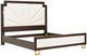 Michael Amini® Belmont Place Espresso California King Upholstered Panel Bed-4