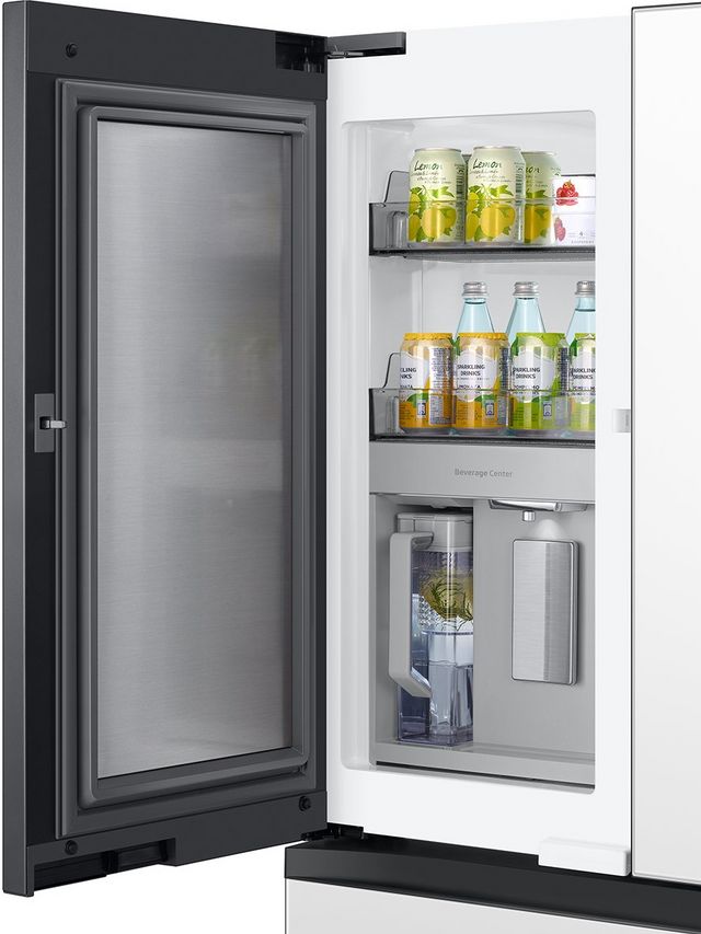 Samsung 4 Piece White Glass Kitchen Package-8