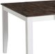 Intercon Kona Gray Counter Table with White Base-2