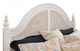 American Woodcrafters 3910 Rodanthe 4 Pieces Dove White Woven Bedroom Set-4