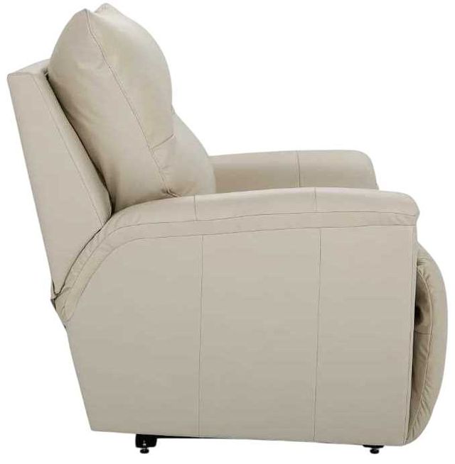 La-Z-Boy® Palmer Oyster Leather Power Reclining Chair and a Half with Headrest-3