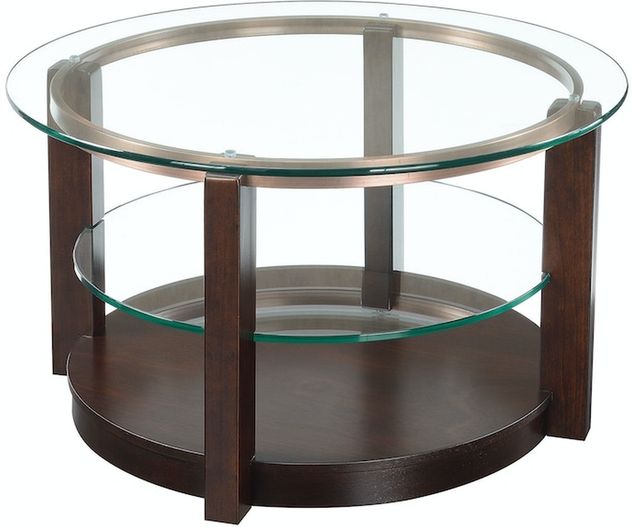 Elements International Elsa 2-Piece Espresso Occasional Table Set-1