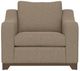 International Furniture Direct Natural Parota Brown Chair-2