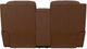 La-Z-Boy® Dorian Mocha Leather Manual Reclining Loveseat with Console-4