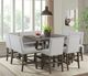Elements International Seneca Brown Counter Table -1