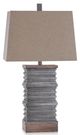 Stylecraft Darley Beige/Sepia Table Lamp-0
