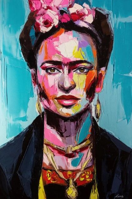 Classy Art Freida by Lana Tikhonova Wall Art-0