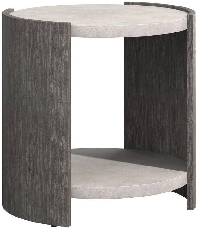 Bernhardt Prado Buff/Porcini Side Table-0