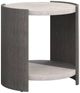 Bernhardt Prado Buff/Porcini Side Table-0
