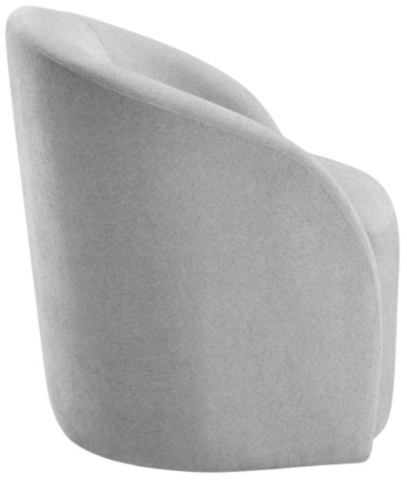 Homelegance® Dalhart Light Gray Swivel Chair-3