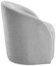 Homelegance® Dalhart Light Gray Swivel Chair-3
