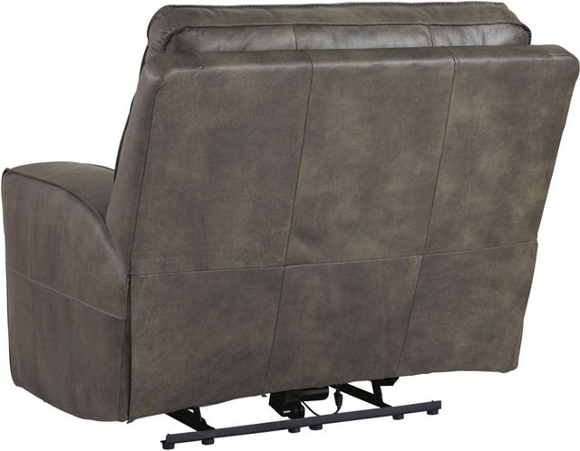 Signature Design by Ashley® Game Plan Concrete Oversized Power Recliner-3