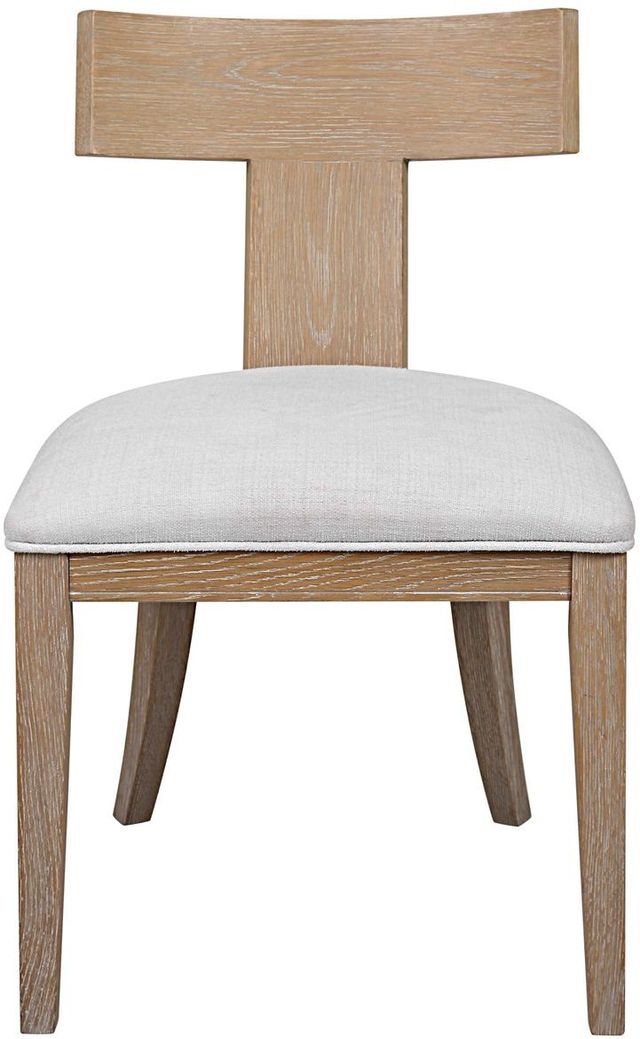 Uttermost® Idris Natural Armless Chair-3