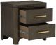 Signature Design by Ashley® Darimore Burnished Brown Nightstand-4