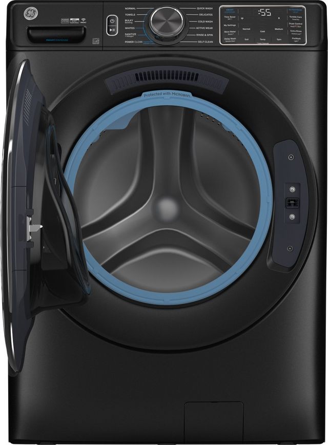 GE® 5.0 Cu. Ft. Carbon Graphite Front Load Washer-8