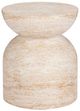 Classic Home Ridgewood Beige Concrete/Fiber Glass Outdoor Stool-3