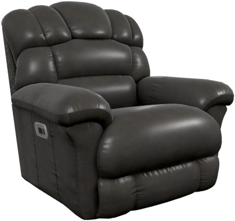 La-Z-Boy® Randell Dark Chocolate Leather Power Wall Recliner with